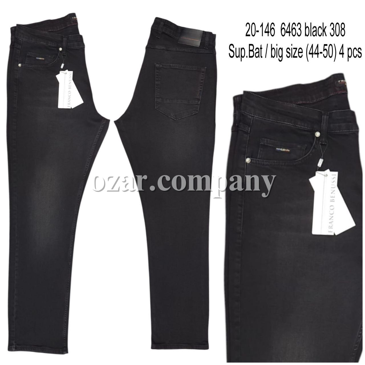 Мужские Джинсы Franco Benussi (Супер батал)