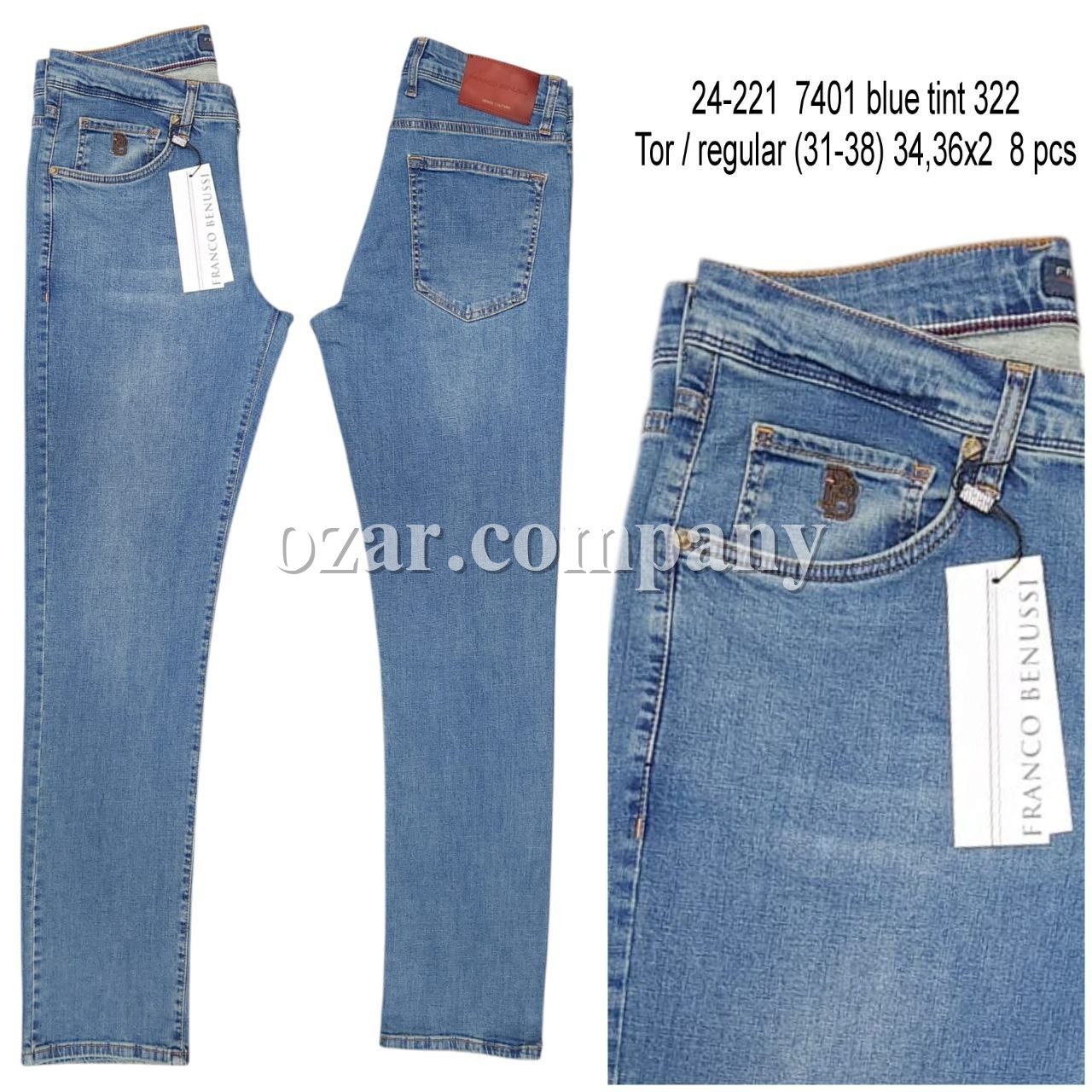 Мужские Джинсы Franco Benussi 