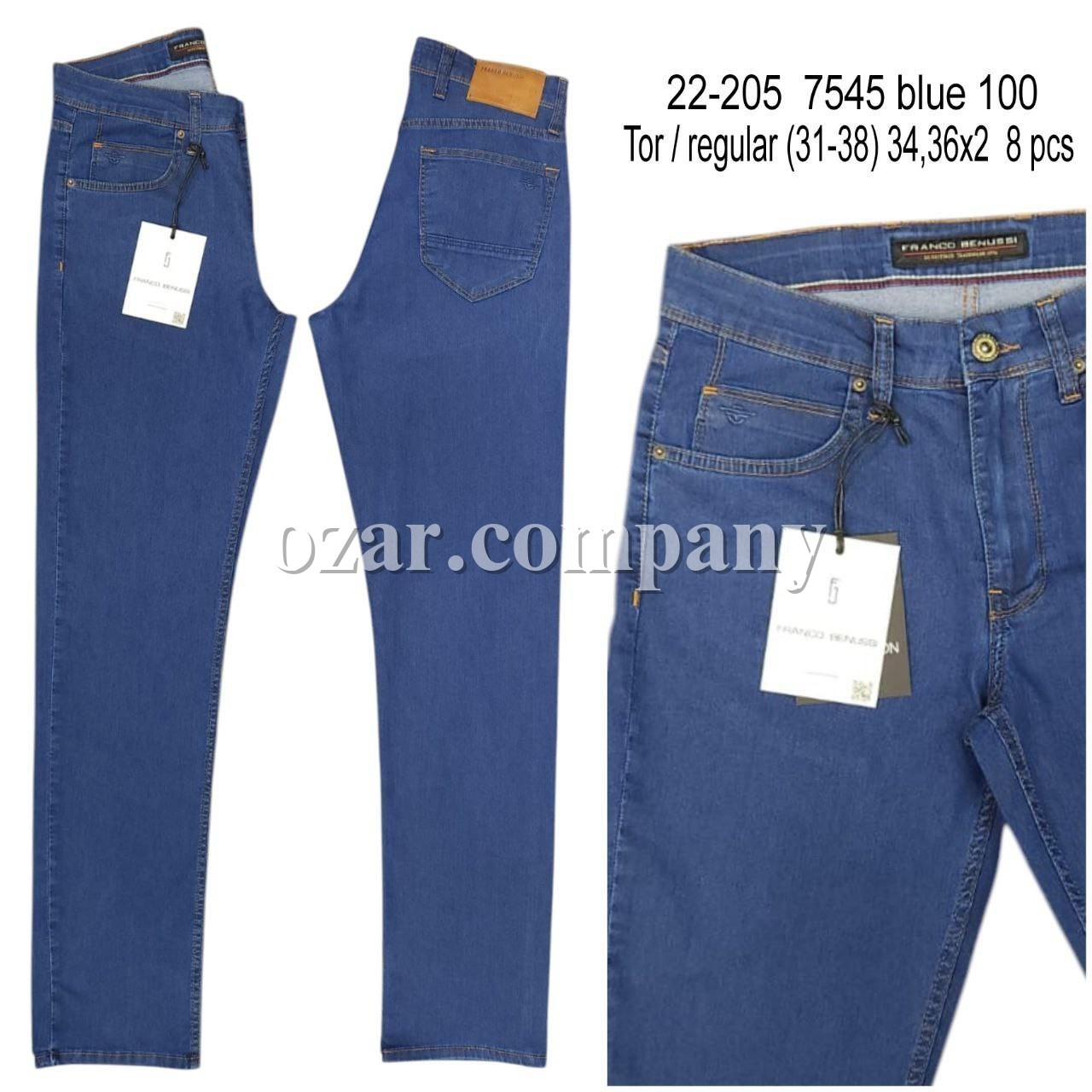 Мужские Джинсы Franco Benussi 