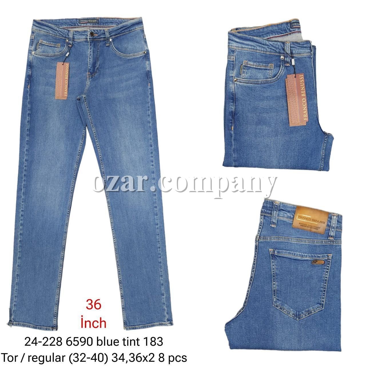 Мужские Джинсы Franco Benussi 