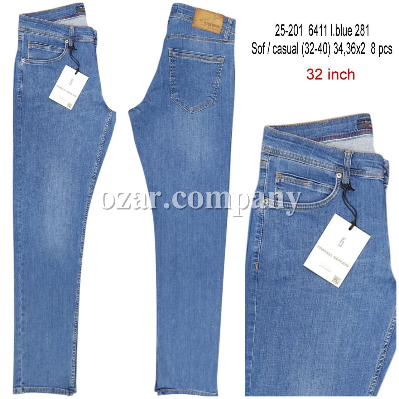 Мужские Джинсы Franco Benussi 