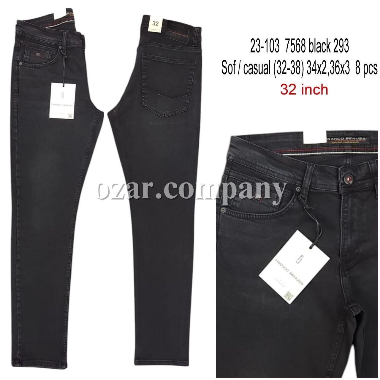 Мужские Джинсы Franco Benussi 