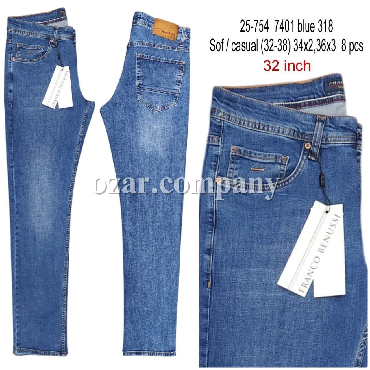 Мужские Джинсы Franco Benussi 