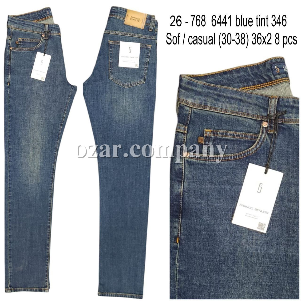 Мужские Джинсы Franco Benussi 
