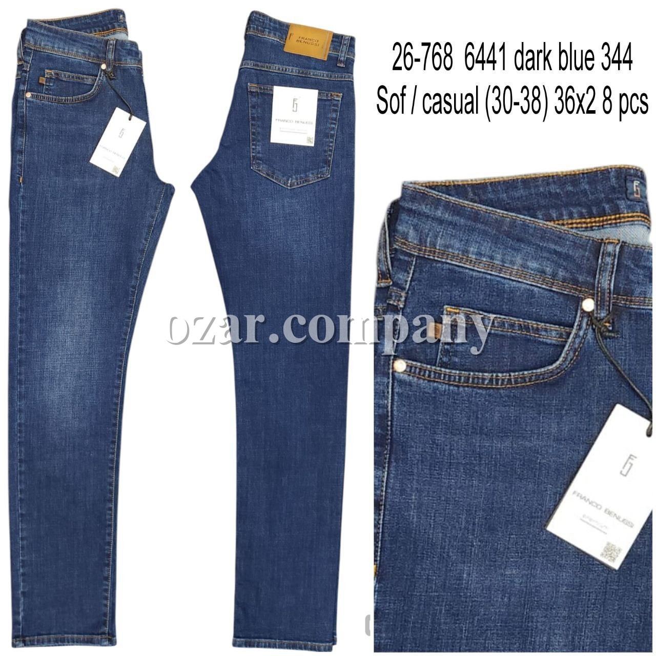 Мужские Джинсы Franco Benussi 