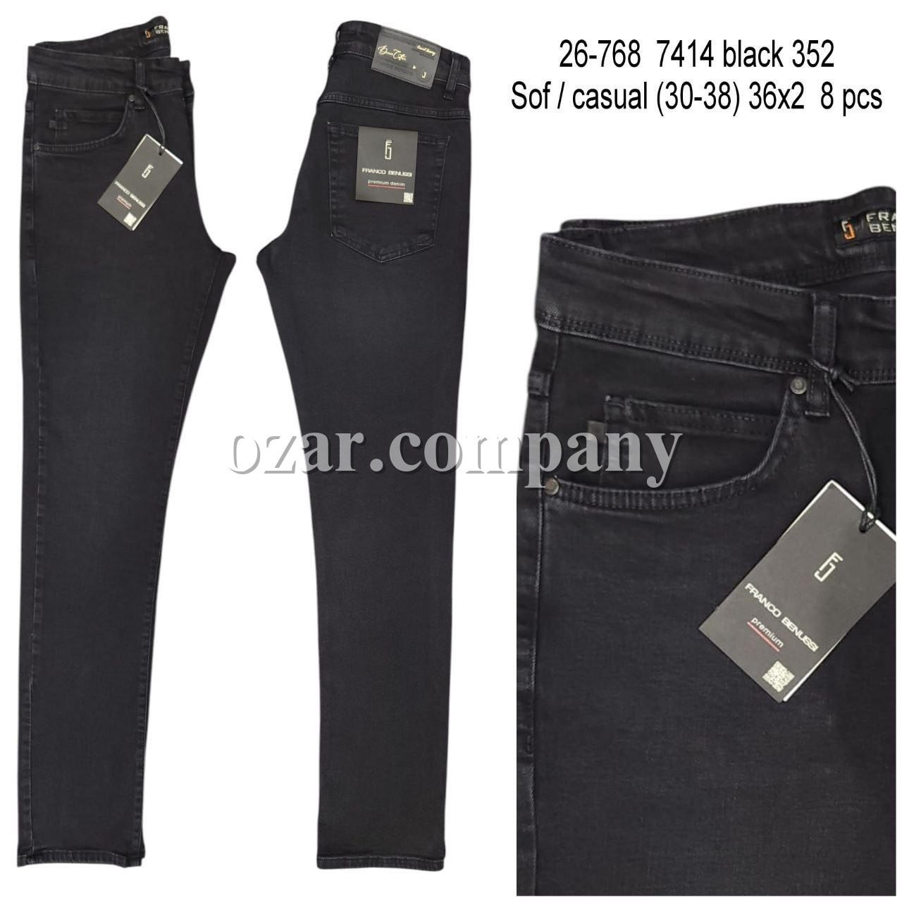 Мужские Джинсы Franco Benussi 