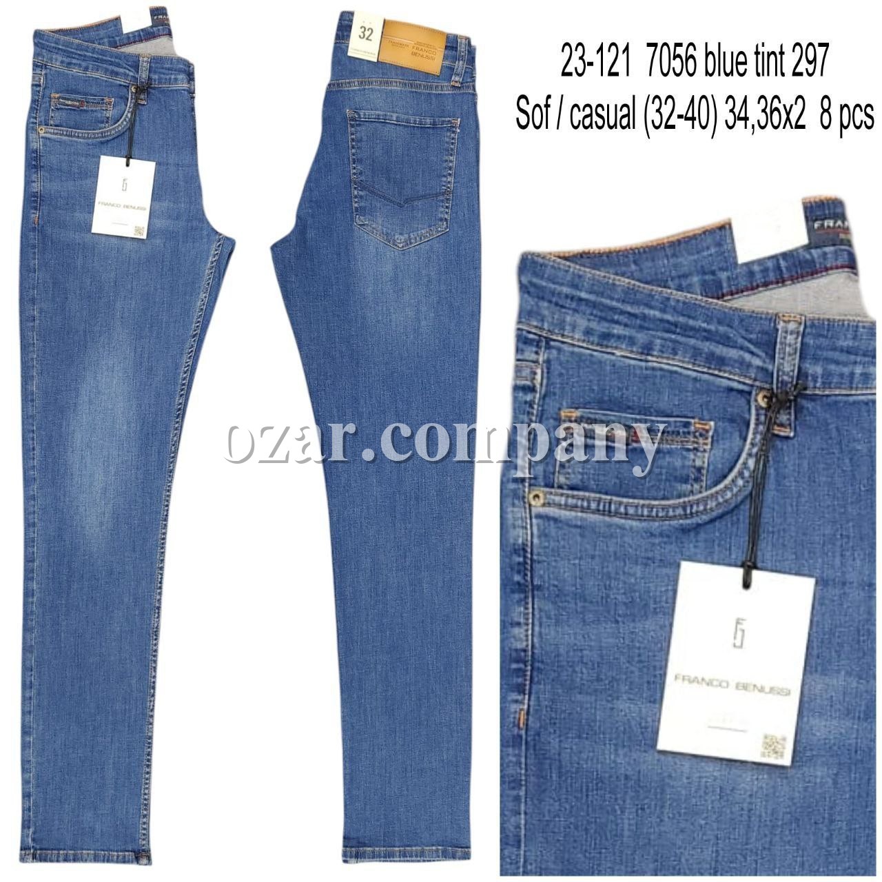 Мужские Джинсы Franco Benussi 