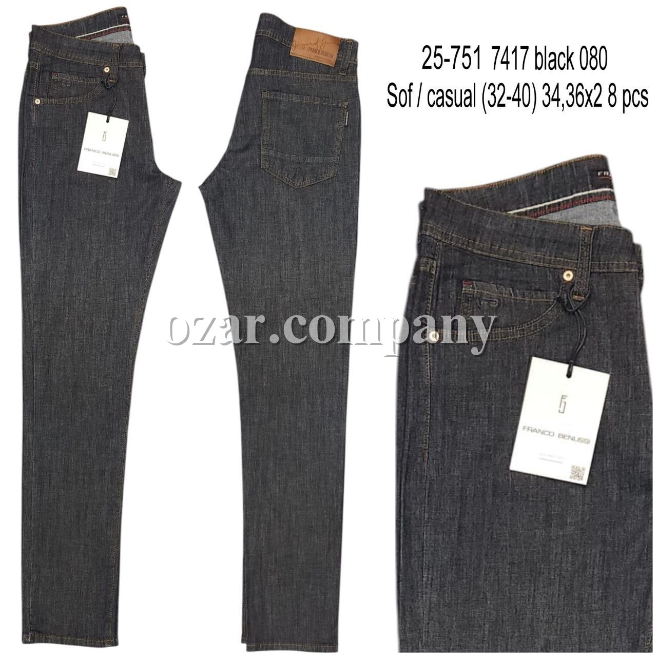 Мужские Джинсы Franco Benussi 