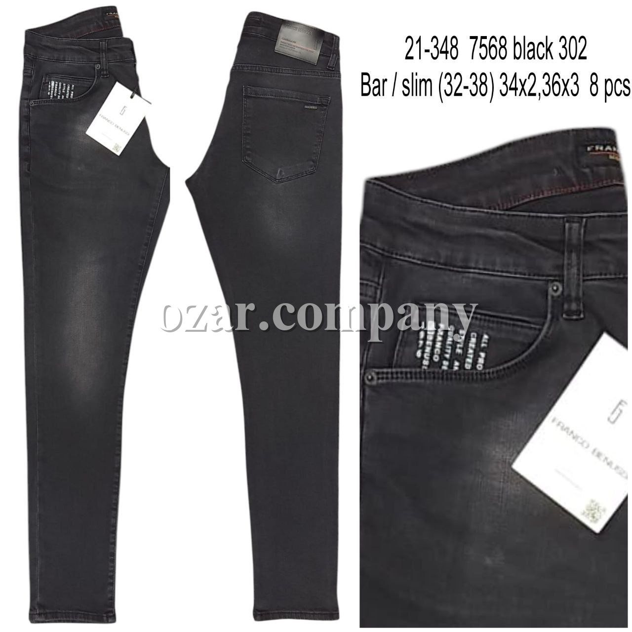 Мужские Джинсы Franco Benussi 