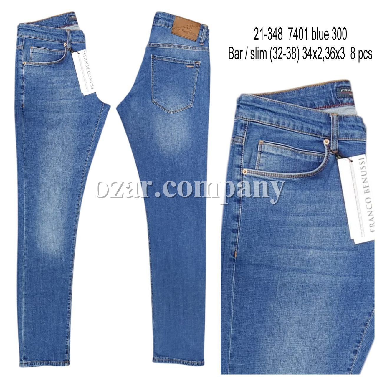 Мужские Джинсы Franco Benussi 