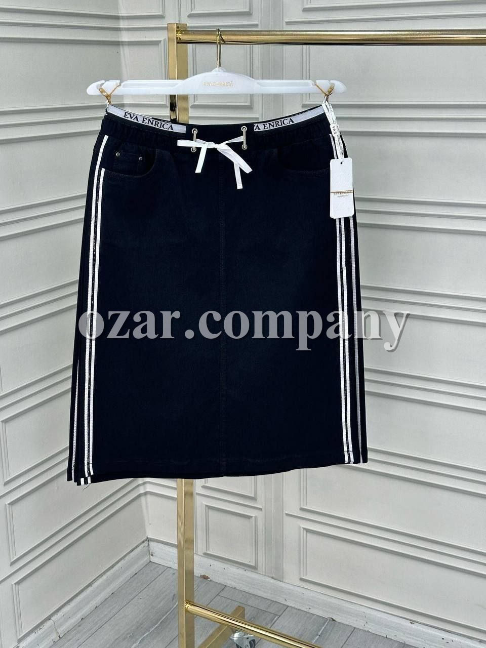 Женская Джинсовая Юбка Eva Enrica (Большие размеры)