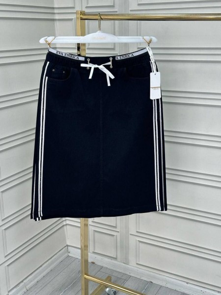 Женская Джинсовая Юбка Eva Enrica (Большие размеры)