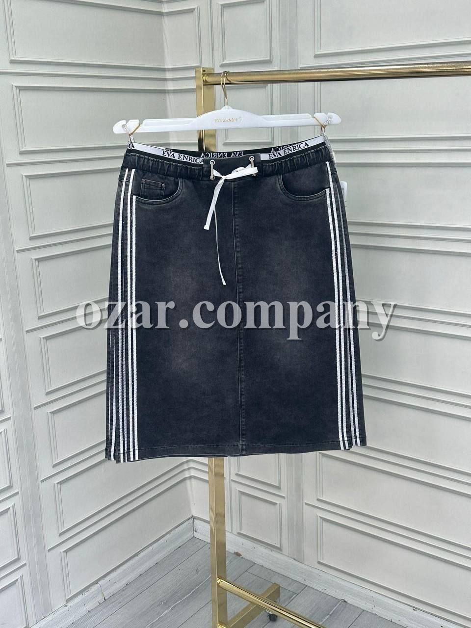 Женская Джинсовая Юбка Eva Enrica (Большие размеры)