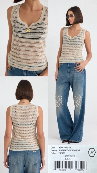 Женская Трикотажная Кофточка A.M.N.