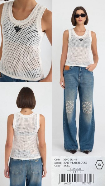 Женская Трикотажная Кофточка A.M.N.