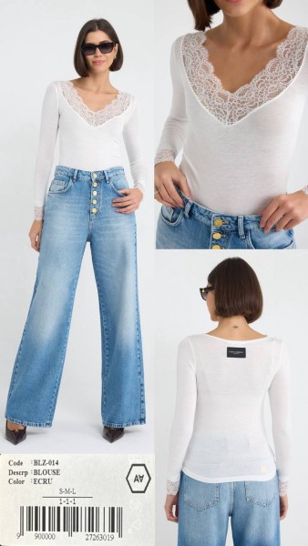 Женская Трикотажная Кофточка A.M.N.