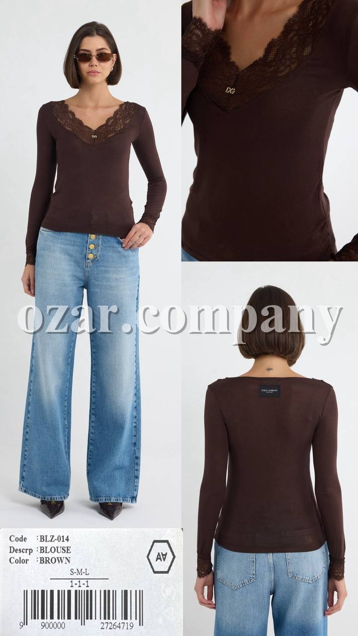 Женская Трикотажная Кофточка A.M.N.