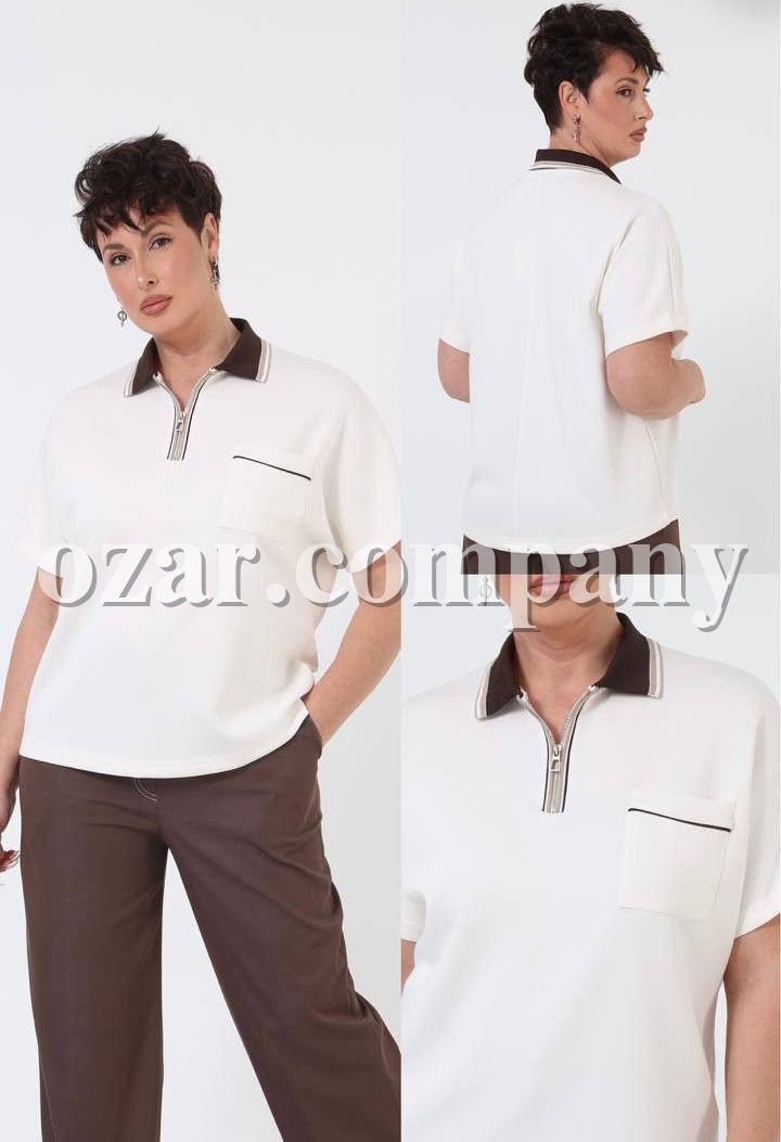 Женская Футболка Cute (Большие размеры)