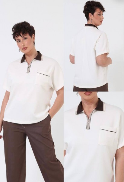 Женская Футболка Cute (Большие размеры)