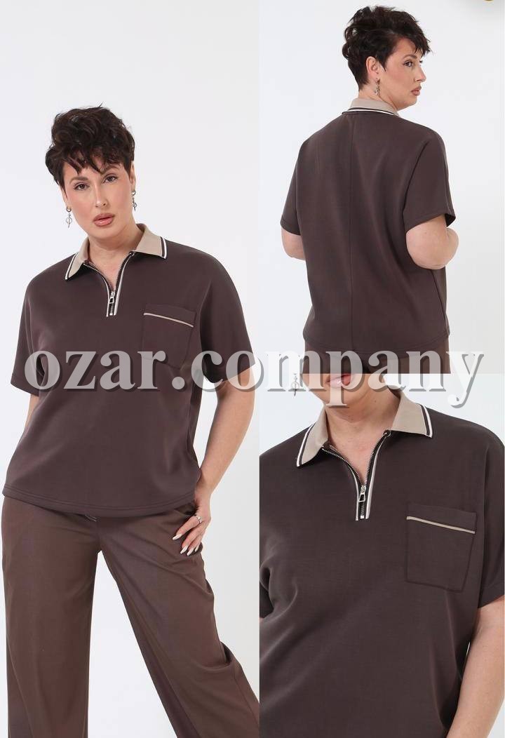 Женская Футболка Cute (Большие размеры)