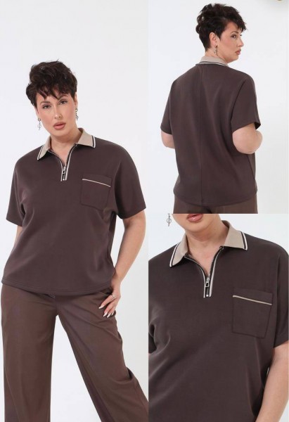 Женская Футболка Cute (Большие размеры)