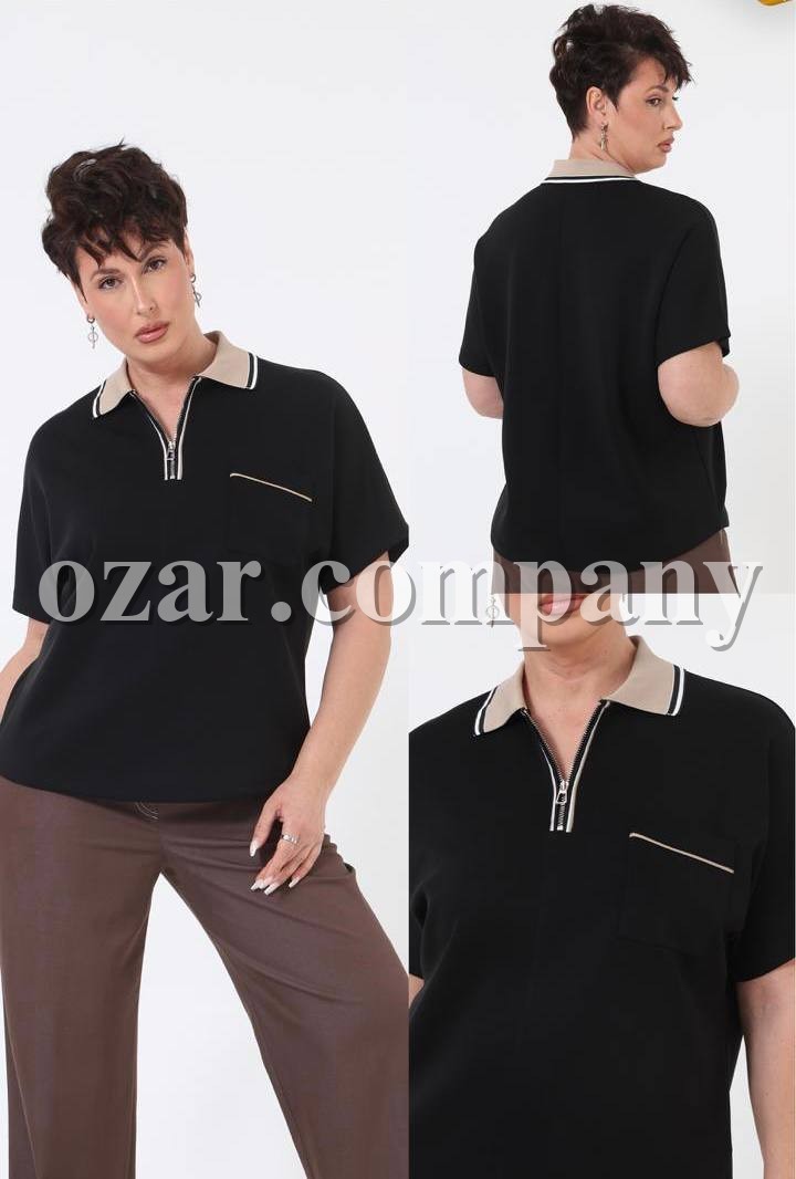 Женская Футболка Cute (Большие размеры)