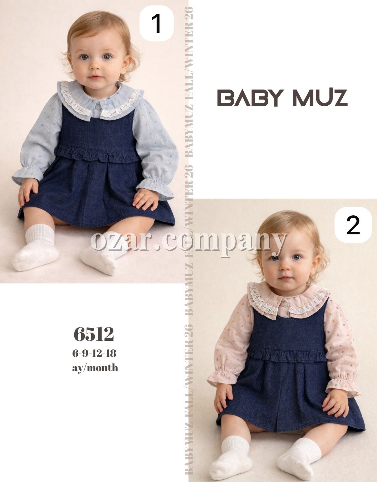 Платье Для Девочки Baby Muz (6-9-12-18мес.)