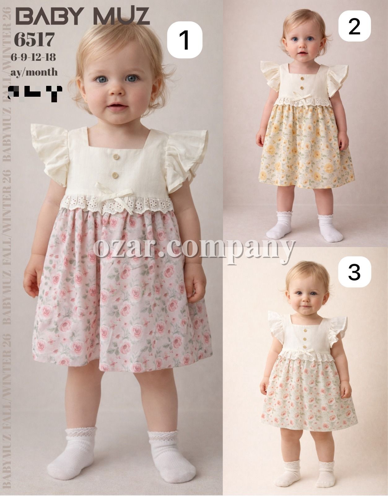 Платье Для Девочки Baby Muz (6-9-12-18мес.)