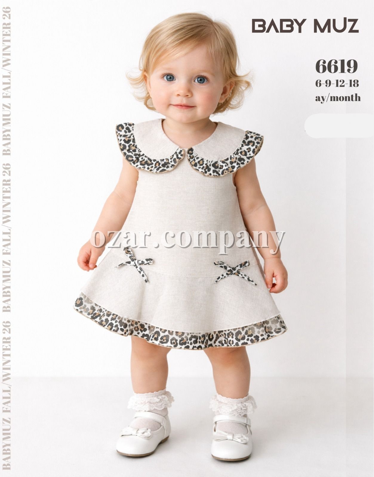 Платье Для Девочки Baby Muz (6-9-12-18мес.)