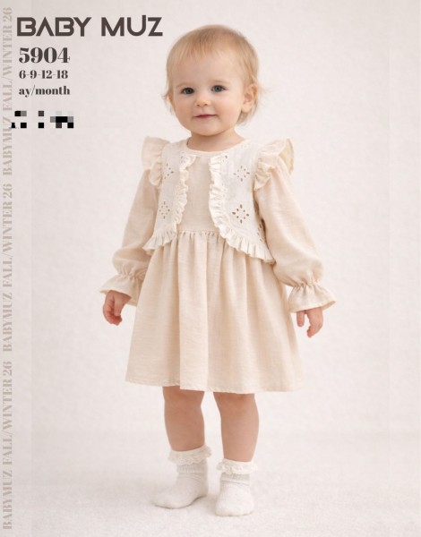 Платье Для Девочки Baby Muz (6-9-12-18мес.)