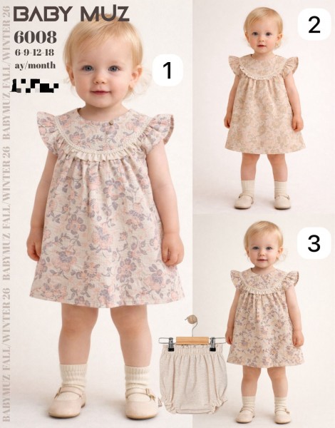 Платье Для Девочки Baby Muz (6-9-12-18мес.)