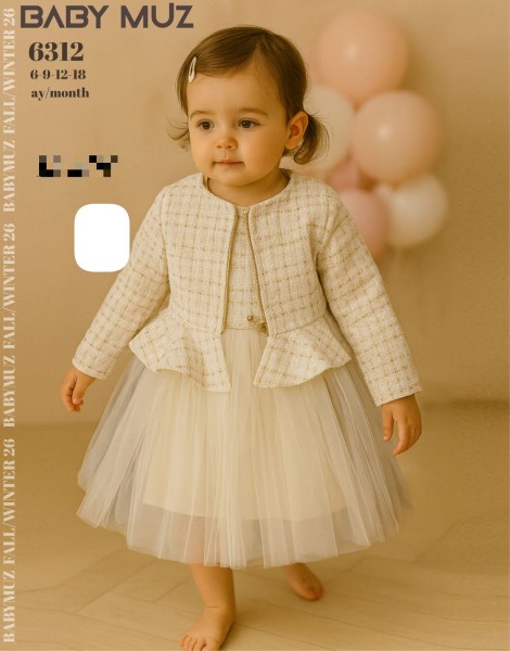 Платье Для Девочки Baby Muz (6-9-12-18мес.)