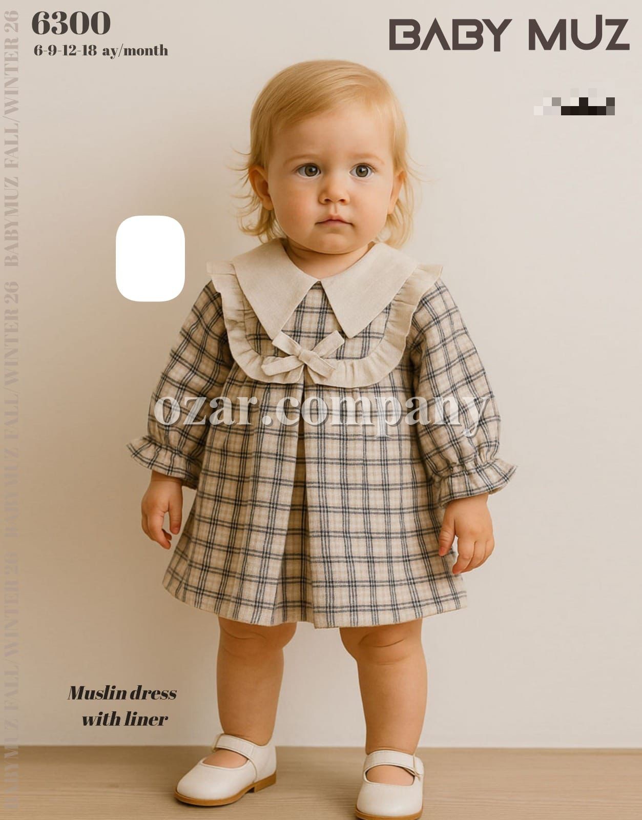 Платье Для Девочки Baby Muz (6-9-12-18мес.)