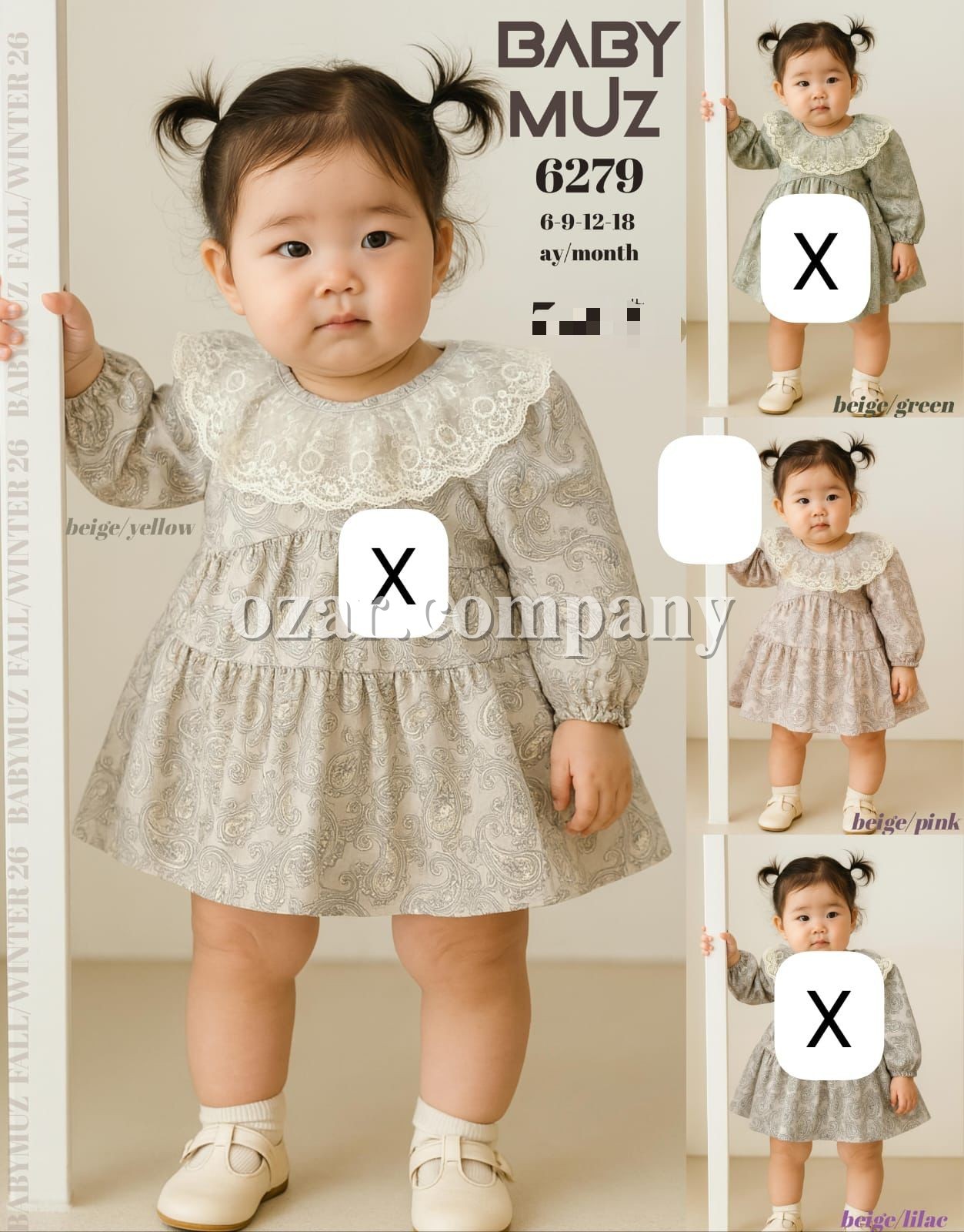 Платье Для Девочки Baby Muz (6-9-12-18мес.)