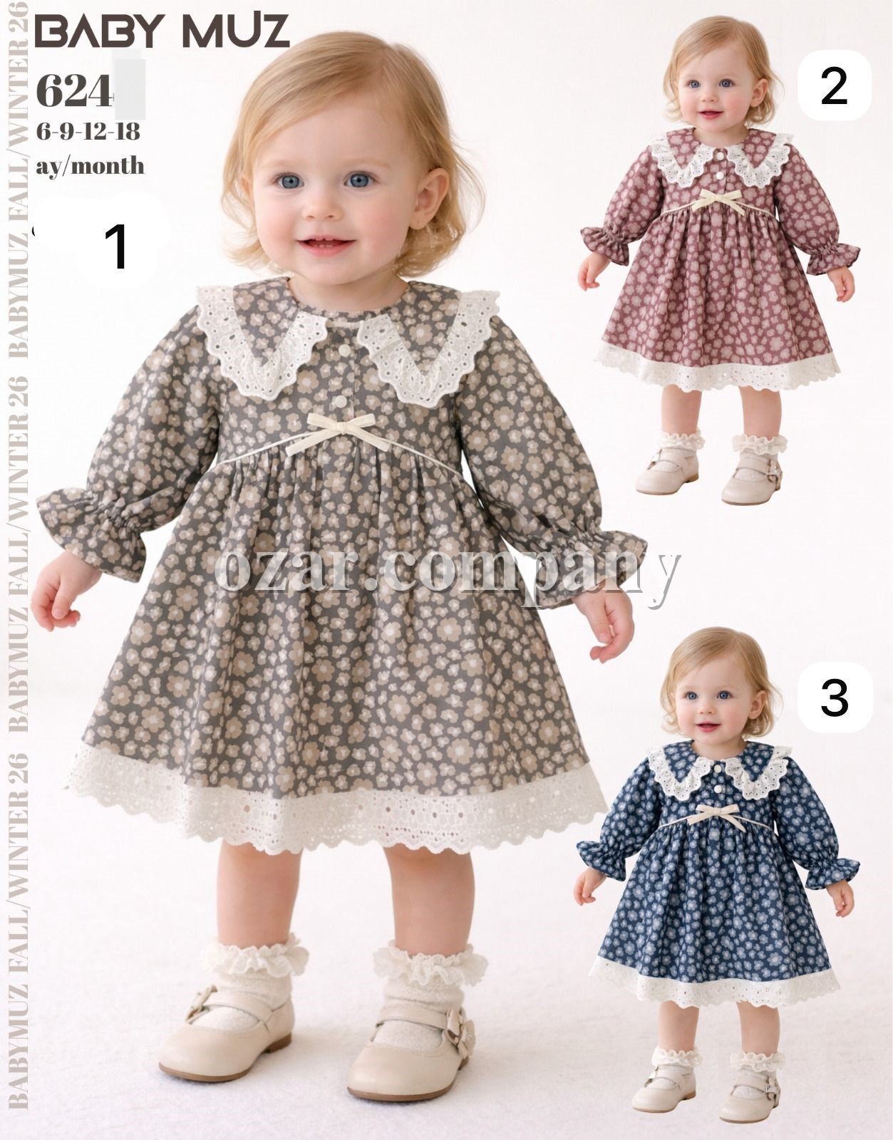 Платье Для Девочки Baby Muz (6-9-12-18мес.)