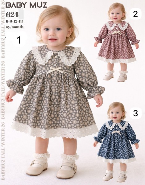Платье Для Девочки Baby Muz (6-9-12-18мес.)