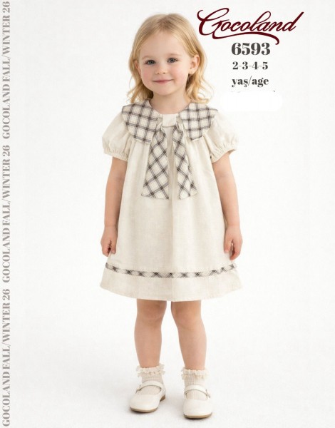 Платье Для Девочки Cocoland  (2-3-4-5лет)