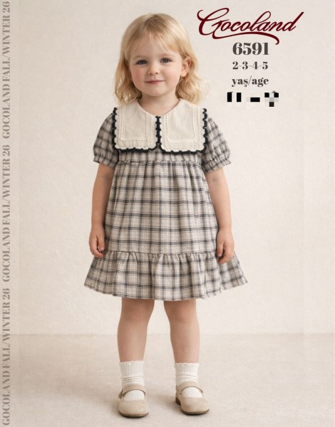 Платье Для Девочки Cocoland  (2-3-4-5лет)
