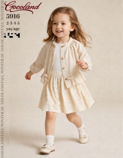 Костюм Тройка Для Девочки Cocoland (2-3-4-5лет)