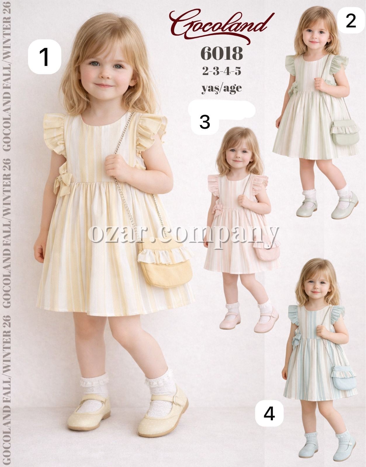 Платье Для Девочки Cocoland  (2-3-4-5лет)