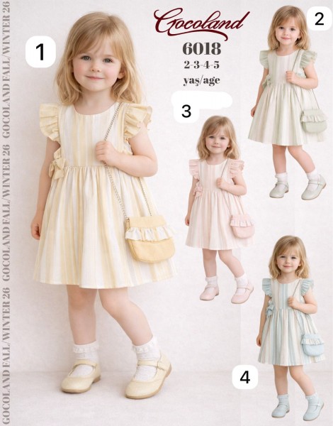 Платье Для Девочки Cocoland  (2-3-4-5лет)