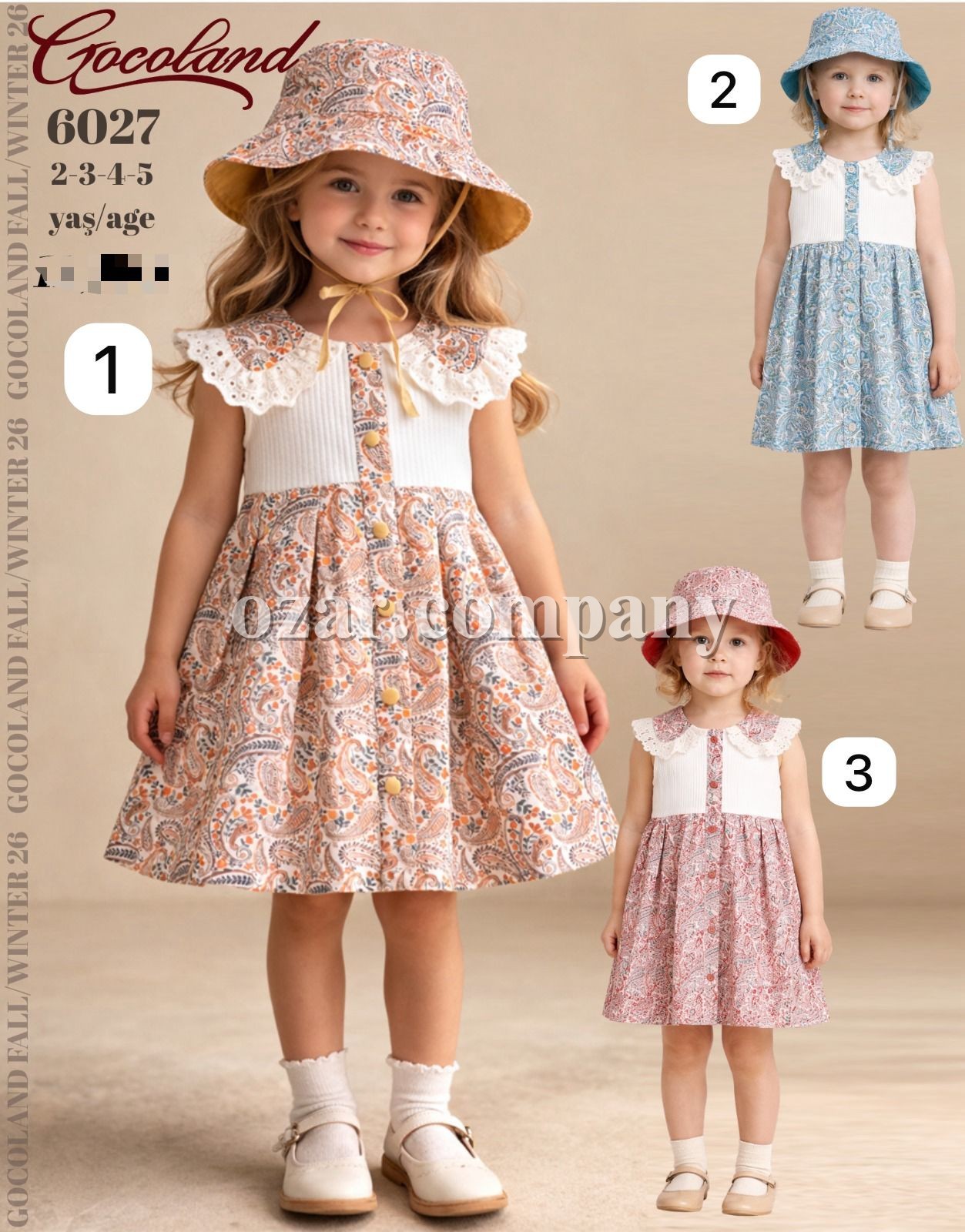 Платье Для Девочки Cocoland  (2-3-4-5лет)