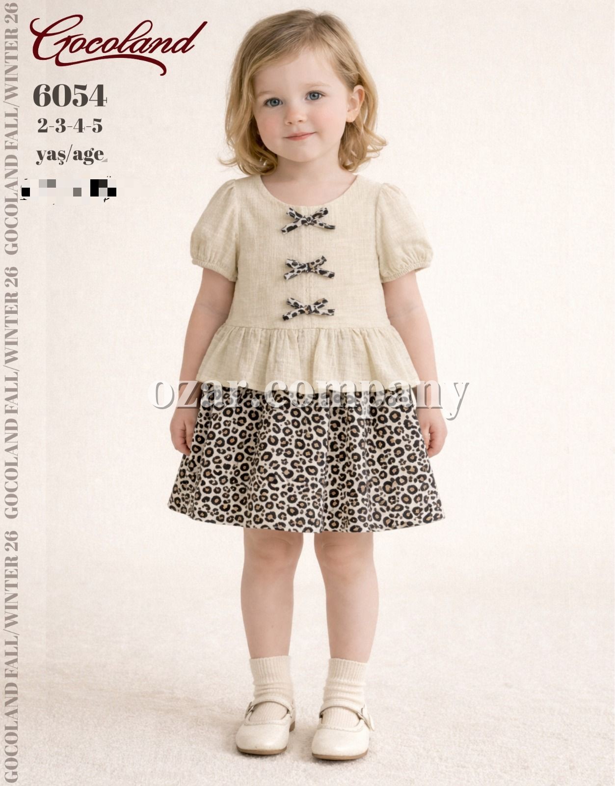 Платье Для Девочки Cocoland  (2-3-4-5лет)