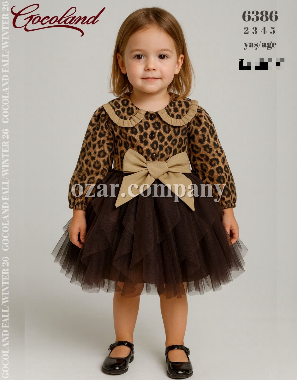 Платье Для Девочки Cocoland  (2-3-4-5лет)