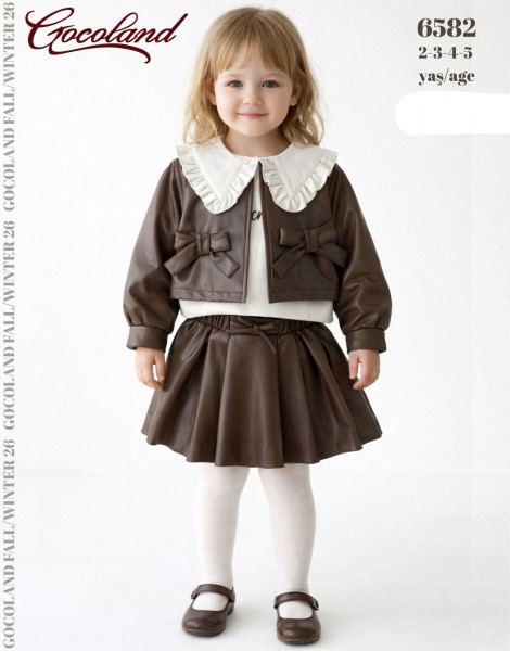 Костюм Тройка Для Девочки Cocoland (2-3-4-5лет)