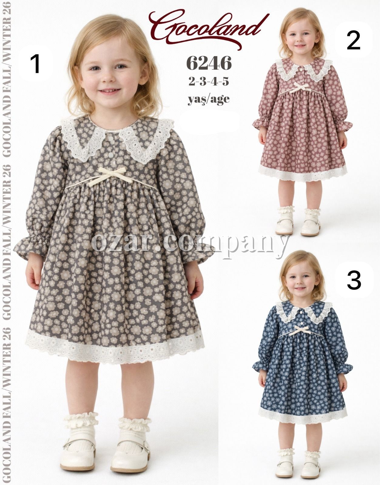 Платье Для Девочки Cocoland  (2-3-4-5лет)