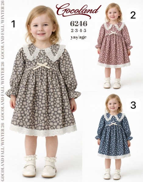 Платье Для Девочки Cocoland  (2-3-4-5лет)