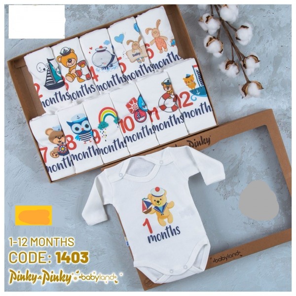 Коробочный Набор Для Мальчика Pinky Pinky (1-12м)