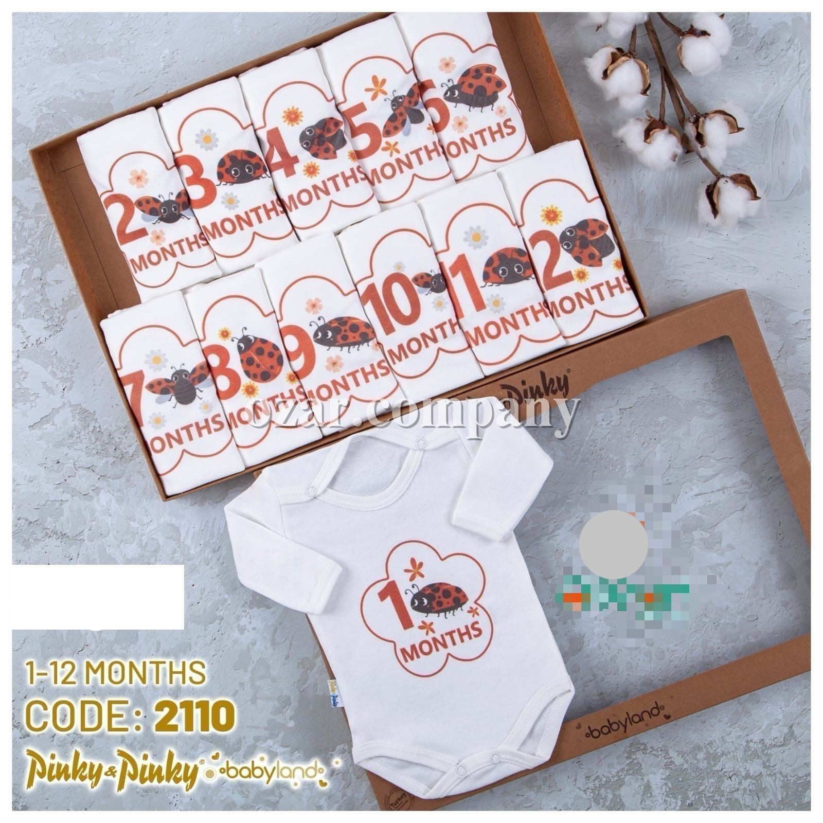 Коробочный Набор Для Новорождённых Pinky Pinky (1-12м)