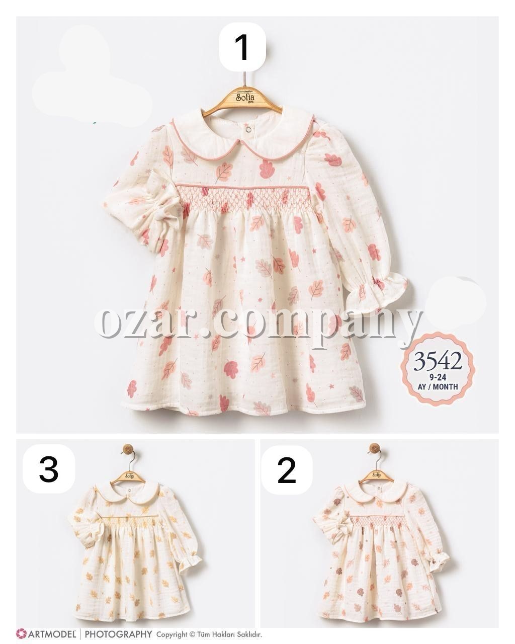 Муслиновое Платье Для Девочки Miss Sofiya (9-12-18-24мес.)